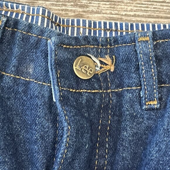 Vtg Lee Riders Mom Jeans Womens 12M Classic Fit Denim Tapered Leg High Rise USA - Picture 3 of 8